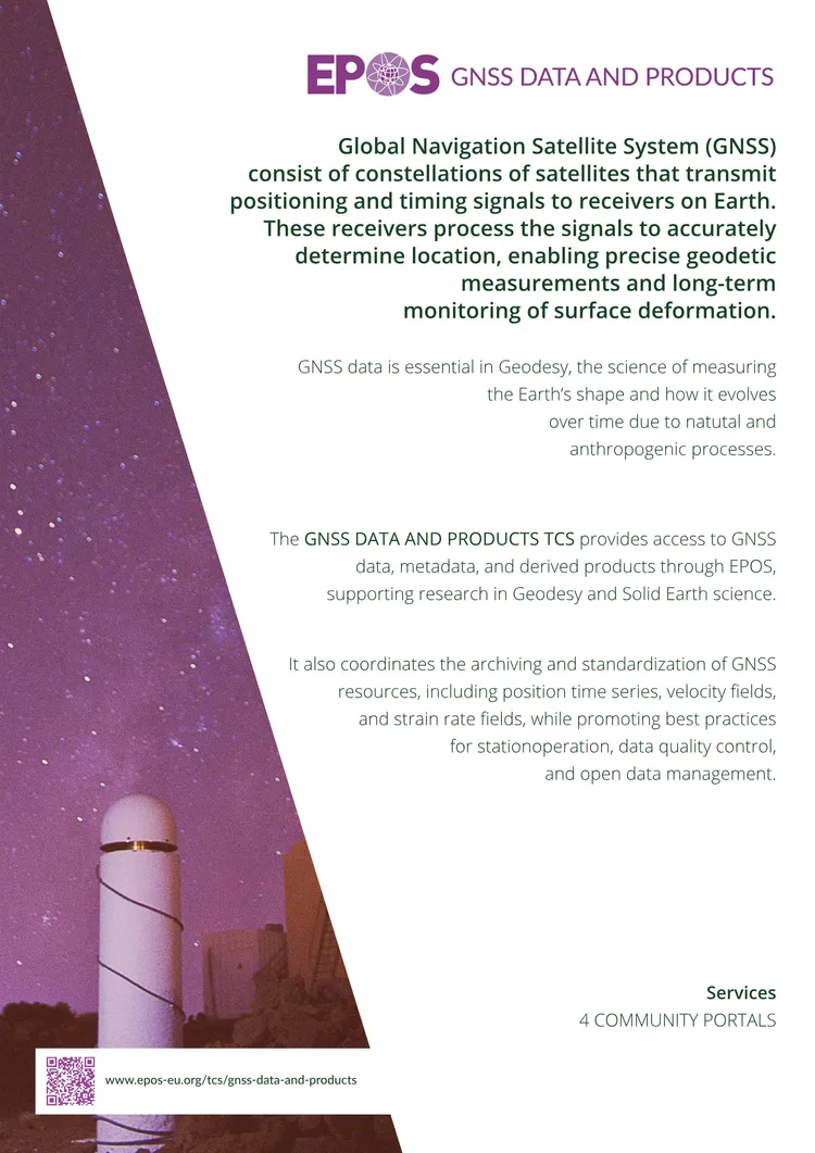 EPOS TCS Flyer GNSS 2025