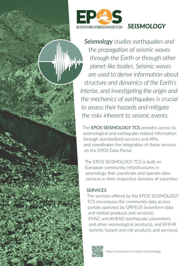 EPOS TCS 08 2022 Seismology