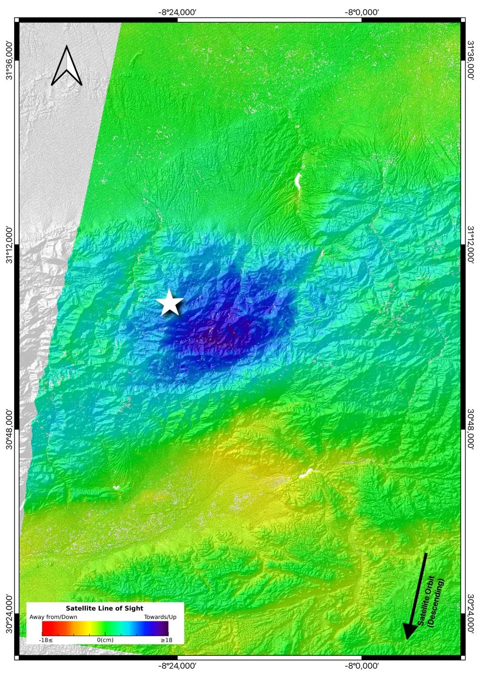 The EPOS data satellite thematic services allow mapping and studying the recent Morocco earthquake