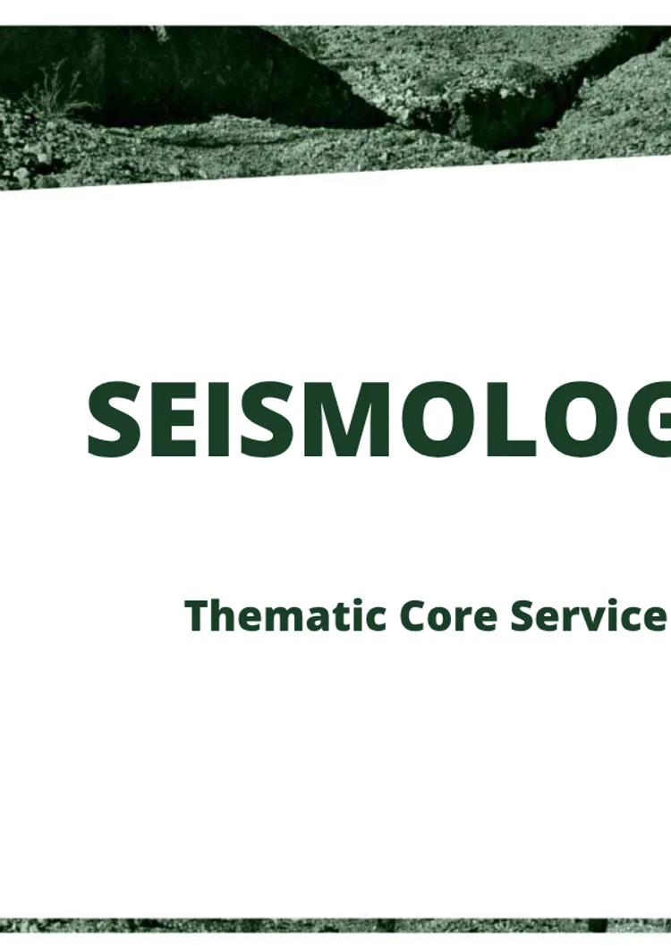 Seismology