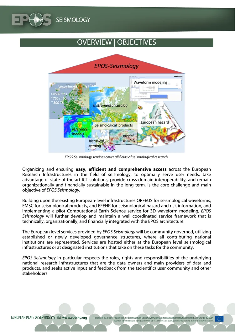 TCS-Seismology Flyer 2017