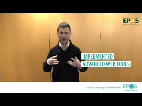Fermo immagine del video «EPOS TCS Satellite Data video, Michele Manunta, researcher at CNR-IREA»