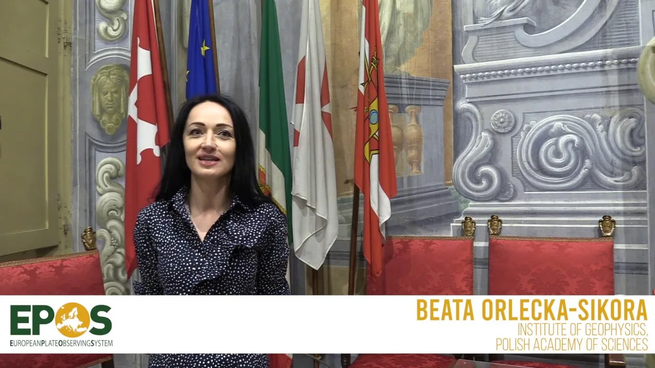 Fermo immagine del video «Video interview of the EPOS TCS Anthropogenic Hazards team»