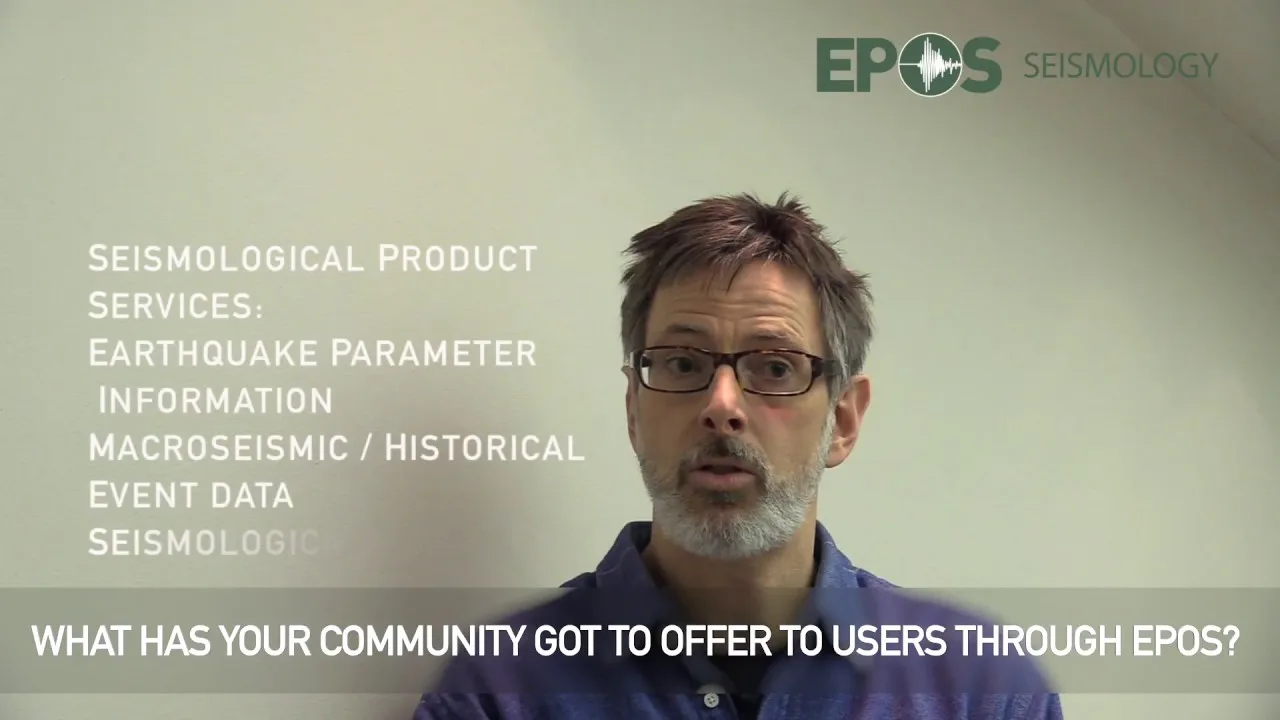 Fermo immagine del video «EPOS TCS Seismology - Florian Haslinger interview»