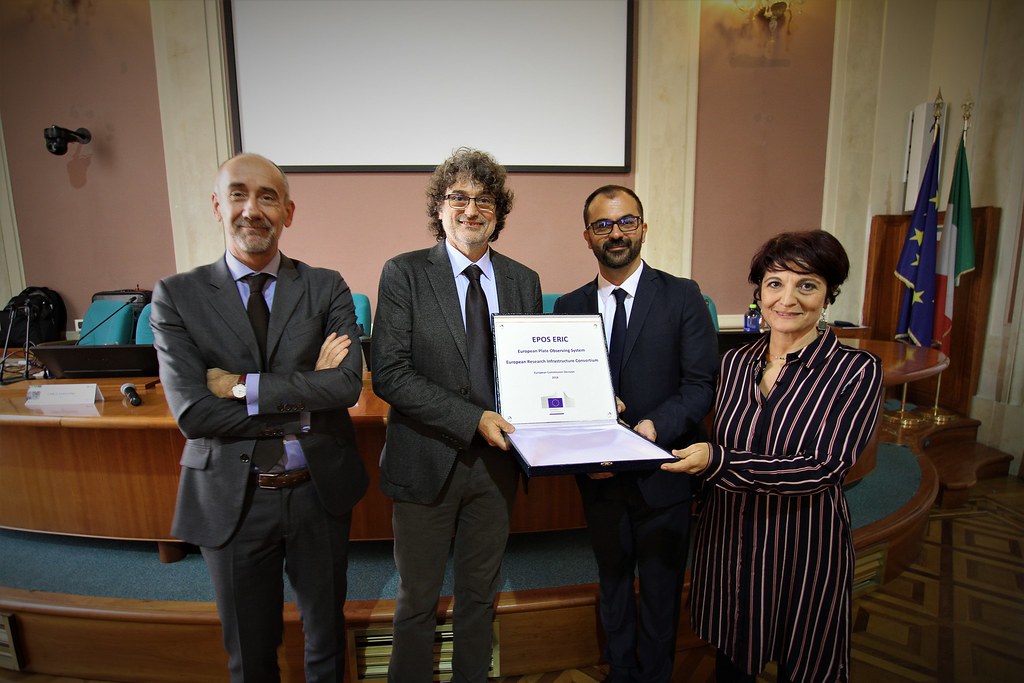 EPOS-ERIC Launch Cerimony 2018